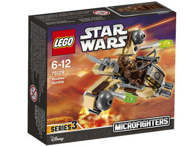 LEGO Set-Wookiee Gunship-Star Wars / Star Wars Microfighters Series 3 / Star Wars Rebels-75129-1-Creative Brick Builders